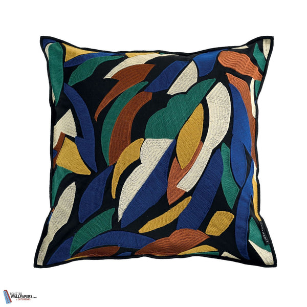 Housse de Coussin Defile-Kussen-Casamance-Moutarde/Emeraude-45 x 45 cm-Selected Interiors
