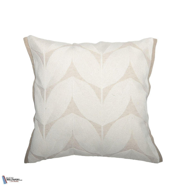 Housse de Coussin Herbes Folles-Kussen-Casamance-Ivoire-45 x 45 cm-Selected Interiors