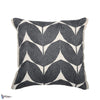 Housse de Coussin Herbes Folles-Kussen-Casamance-Anthracite-45 x 45 cm-Selected Interiors