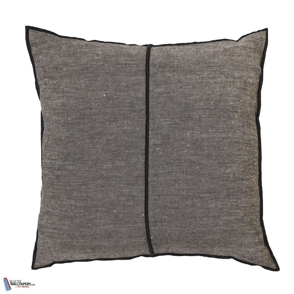 Housse de Coussin Linen-Kussen-Casamance-Noir de Lune Beige-65 x 65 cm-Selected Interiors