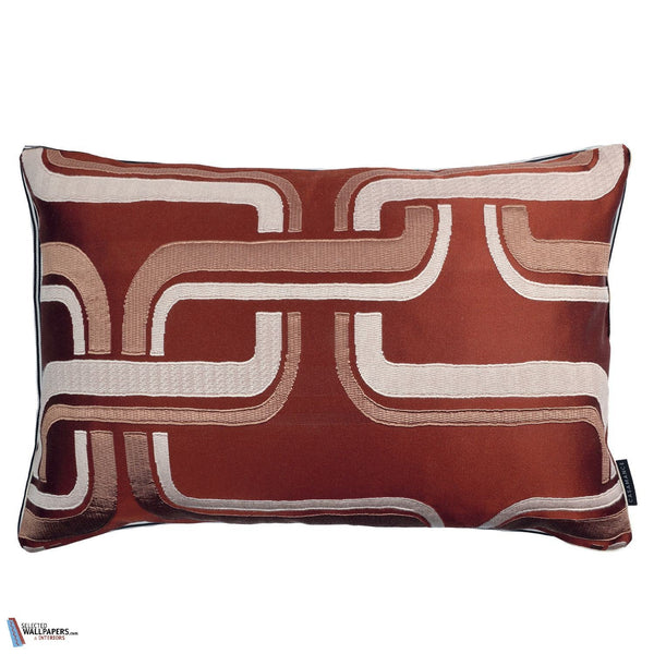 Housse de Coussin Luminescence-Casamance-kussen-Acajou-60 x 40 cm-Selected Interiors