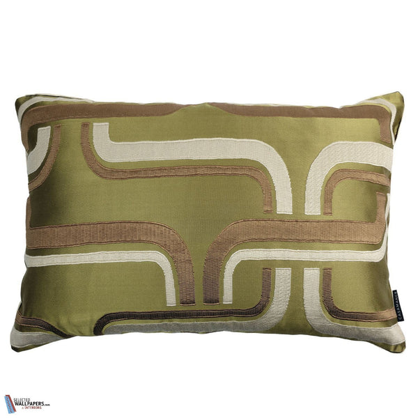 Housse de Coussin Luminescence-Casamance-kussen-Olive-60 x 40 cm-Selected Interiors