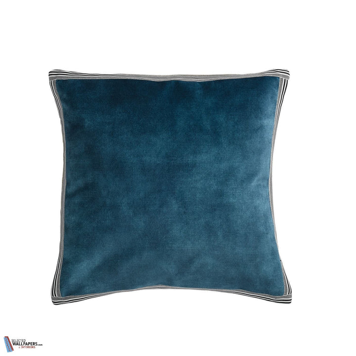 Housse de Coussin Manade-Kussen-Casamance-Cushion-Bleu Topaze-45 x 45 cm-Selected Interiors