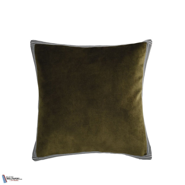 Housse de Coussin Manade-Kussen-Casamance-Vert Olive-45 x 45 cm-Selected Interiors