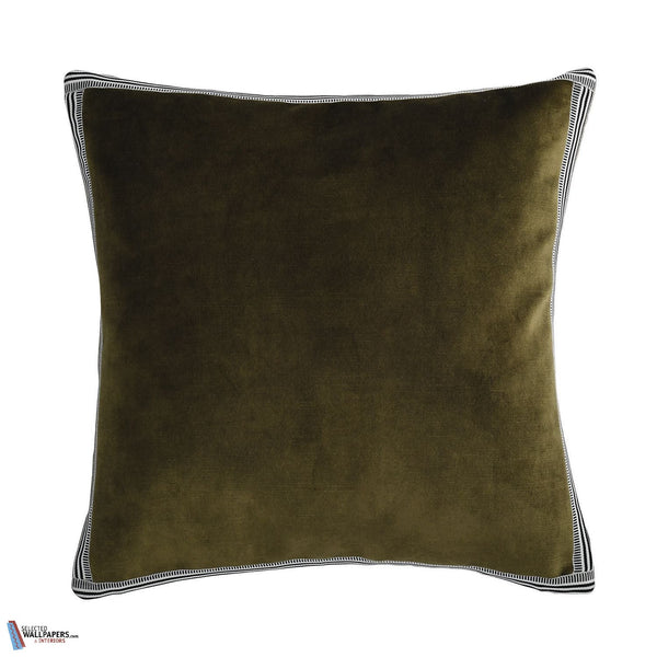Housse de Coussin Manade-Kussen-Casamance-Vert Olive-65 x 65 cm-Selected Interiors