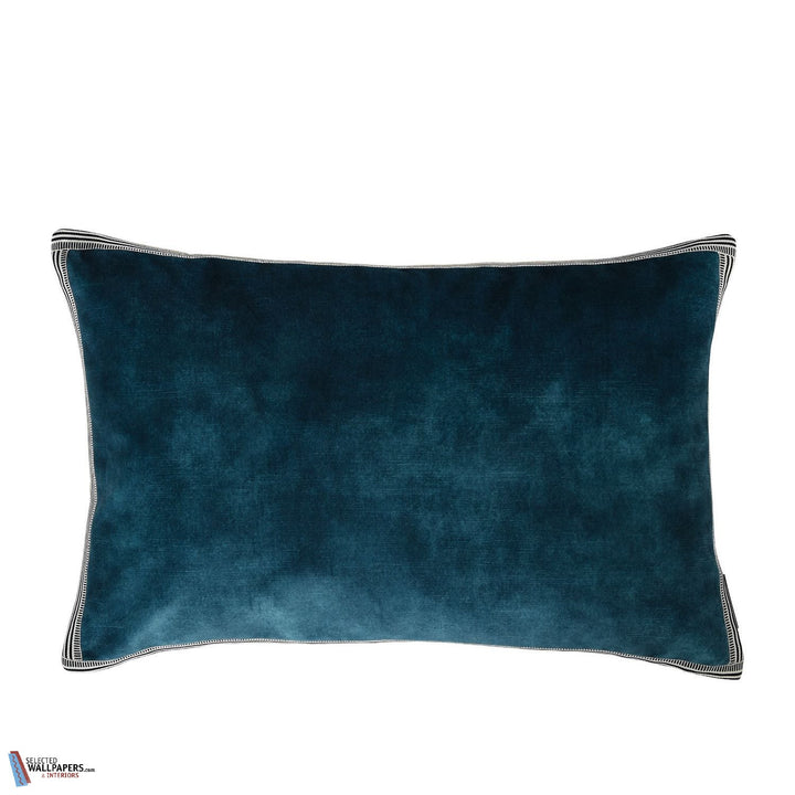 Housse de Coussin Manade-Kussen-Casamance-Cushion-Bleu Topaze-40 x 60 cm-Selected Interiors