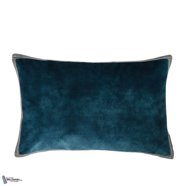Housse de Coussin Manade-Kussen-Casamance-Bleu Topaze-40 x 60 cm-Selected Interiors