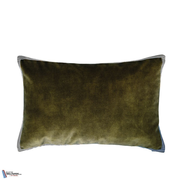 Housse de Coussin Manade-Kussen-Casamance-Vert Olive-40 x 60 cm-Selected Interiors