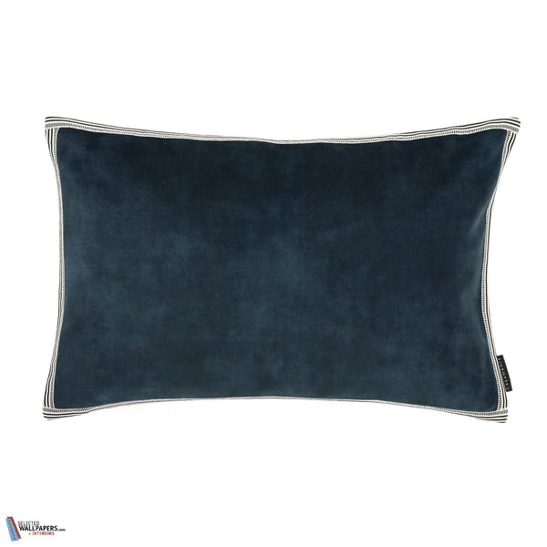 Housse de Coussin Manade-Kussen-Casamance-Bleu Nuit-40 x 60 cm-Selected Interiors