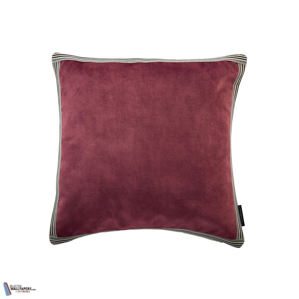 Housse de Coussin Manade-Kussen-Casamance-Aubergine-45 x 45 cm-Selected Interiors