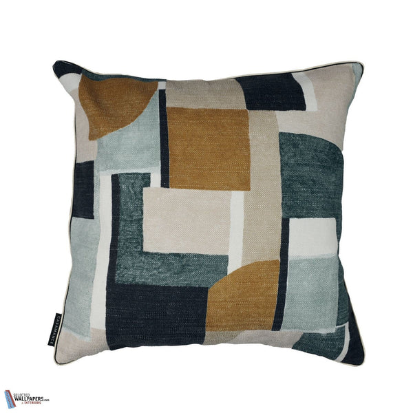 Housse de Coussin Montsouris-Casamance-kussen-Celadon Camel-45 x 45 cm-Selected Interiors