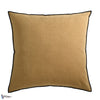 Housse de Coussin Paris Texas-Kussen-Casamance-Jaune Or-65 x 65 cm-Selected Interiors