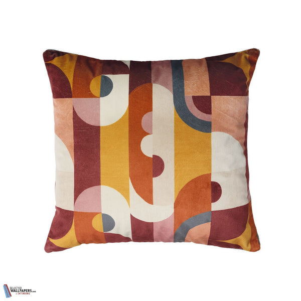 Housse de Coussin Reciproque-Kussen-Casamance-Multico Terre de Sienne-45 x 45 cm-Selected Interiors
