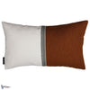 Housse de Coussin Rime-Casamance-kussen-Nacre Terre de Sienne-50 x 30 cm-Selected Interiors