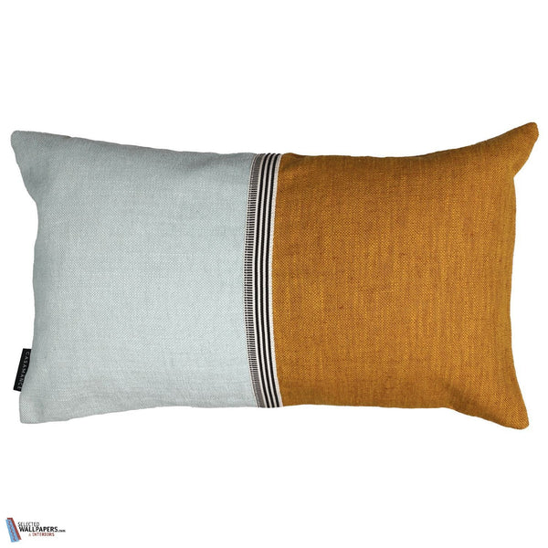 Housse de Coussin Rime-Casamance-kussen-Vert de Gris Ocre-50 x 30 cm-Selected Interiors