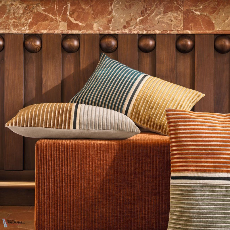 Housse de Coussin Zebu cuscino di Casamance