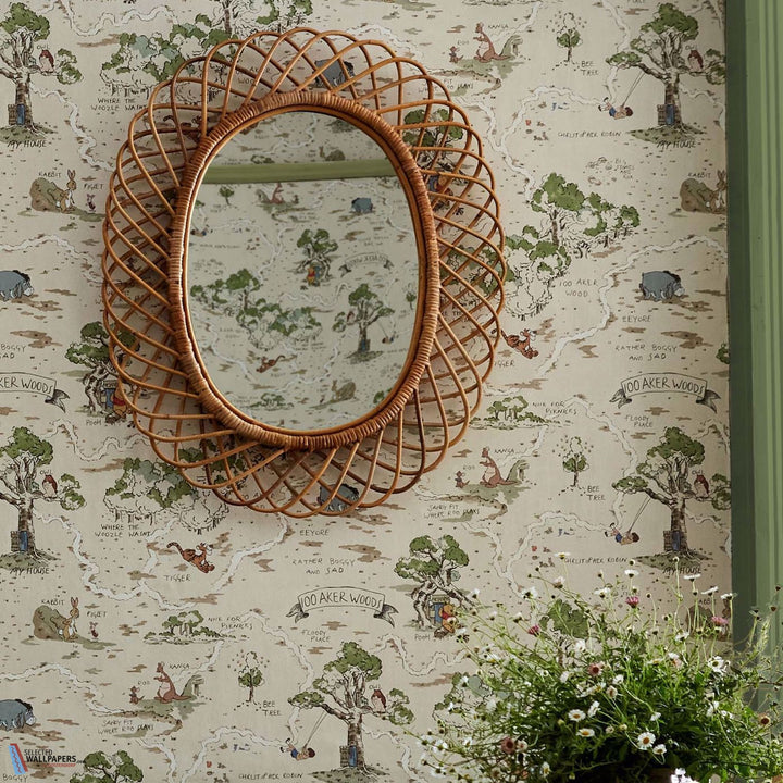 Hundred Acre Wood-behang-Tapete-Sanderson-Selected Wallpapers