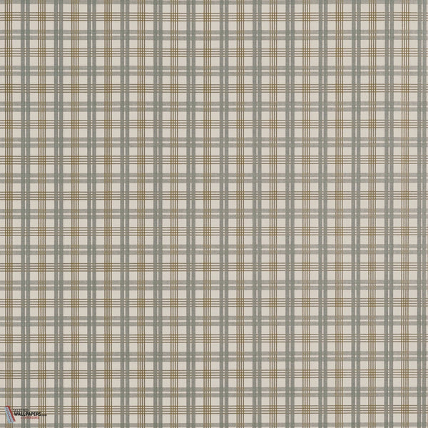 Huntley Plaid behang-Thibaut-Grey and Beige-Rol-Selected-Wallpapers-Interiors
