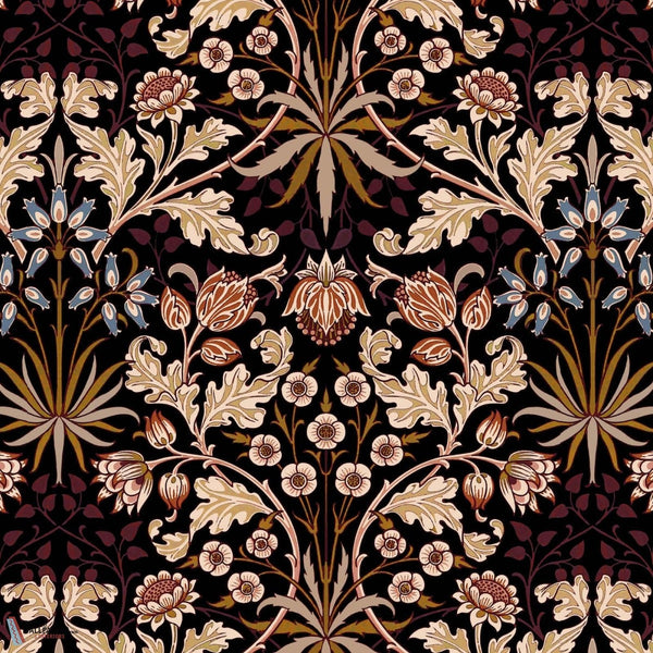 Hyacinth behang-House of Hackney-Black-200 cm-Selected-Wallpapers-Interiors