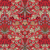 Hyacinth behang-House of Hackney-Scarlet Red-200 cm-Selected-Wallpapers-Interiors