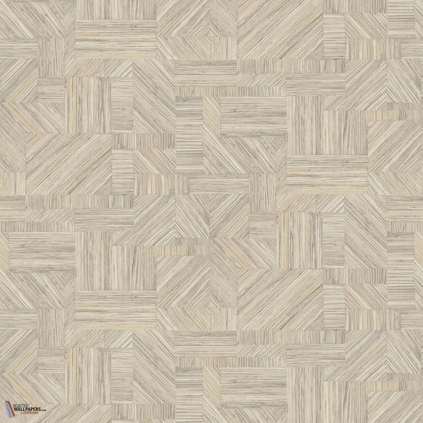 Imbrication wallpaper-Casamance-Galet-Roll-Selected-Wallpapers-Interiors