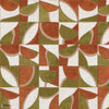 Impatient stof-Casamance-Terracotta/Olive-Meter (M1)-Selected-Wallpapers-Interiors