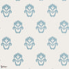 Indian wells wallpaper-Thibaut-Spa blue-Roll-Selected Wallpapers-Interiors