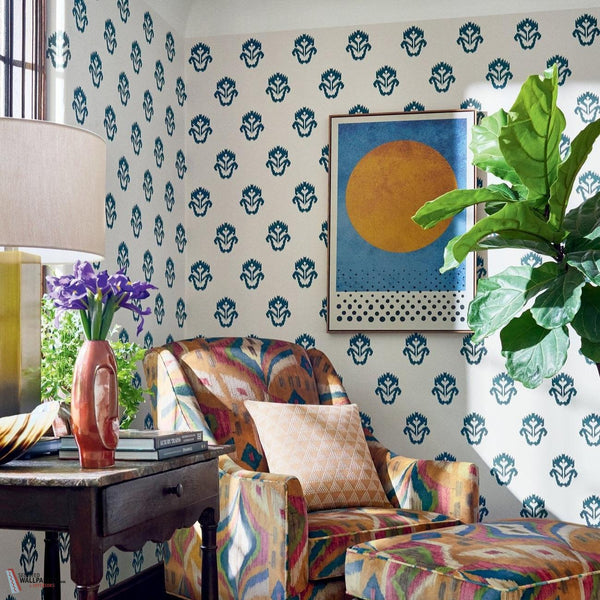 Indian wells wallpaper-Thibaut-Selected Wallpapers-Interiors