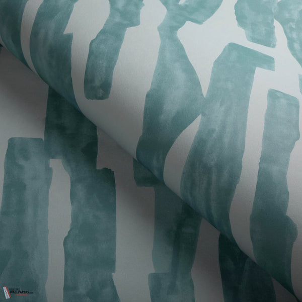 Intargia behang-Kelly Wearstler-Aquamarine-Rol-Selected-Wallpapers-Interiors