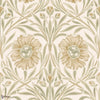 Isadora wallpaper-Casamance-Ivoire/Amande-Roll-Selected Wallpapers-Interiors