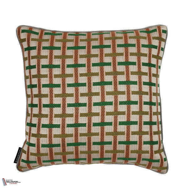 Ivy kussen-Casamance-Orange-45 x 45 cm-Selected Wallpapers-Interiors