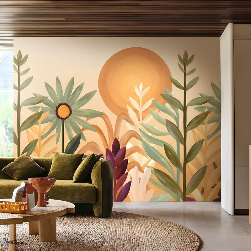 Jardin de Cactus wallpaper by Casamance