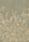 Jardin de Diane wallpaper-Casamance-Lichen/Dore-Set-Selected-Wallpapers-Interiors