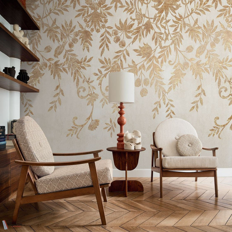 Jardin de Diane Papel Pintado-Casamance-Selected-Wallpapers-Interiors