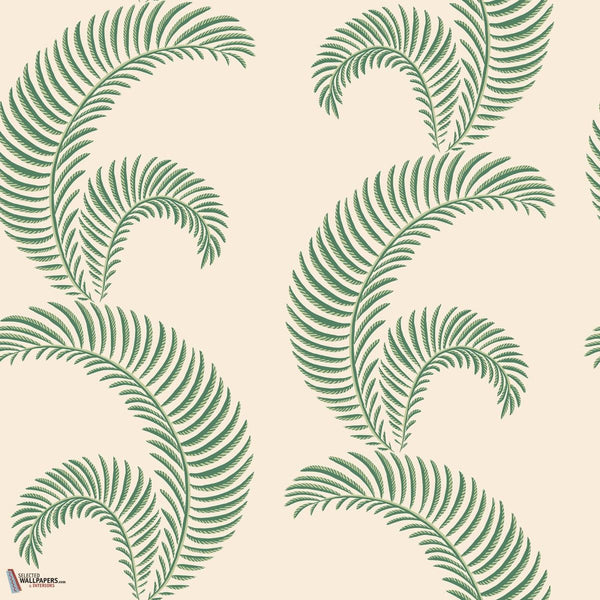 Jasmine wallpaper-Sandberg-Garden Green-Roll-Selected Wallpapers-Interiors