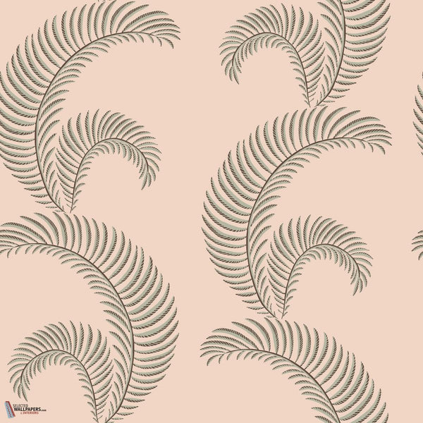 Jasmine wallpaper-Sandberg-Pink-Roll-Selected Wallpapers-Interiors