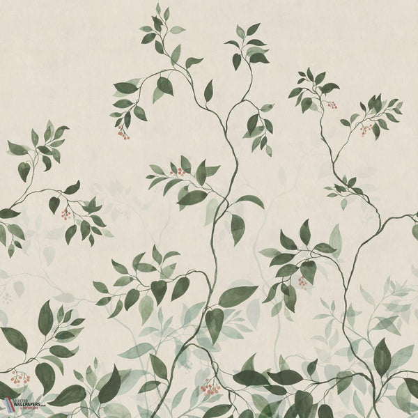 Josefine behang-Sandberg-Green-Mattic-M2-Selected Wallpapers-Interiors