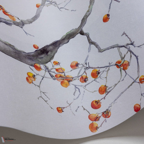 Kaki Persimmon behang-Cole & Son-Ivory & Bergamot-Rol-Selected-Wallpapers-Interiors