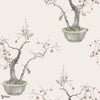 Kaki Persimmon behang-Cole & Son-Selected-Wallpapers-Interiors