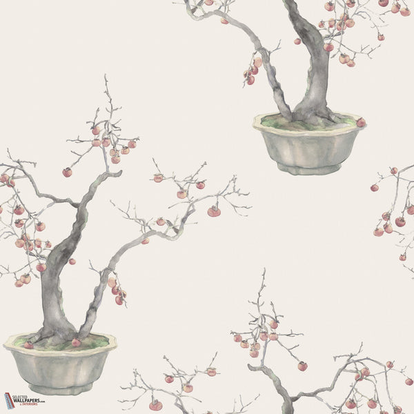 Kaki Persimmon behang-Cole & Son-Selected-Wallpapers-Interiors