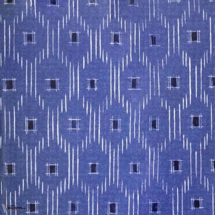 Kaori-Pierre Frey-wallpaper-behang-Tapete-wallpaper-Indigo-Meter (M1)-Selected Wallpapers