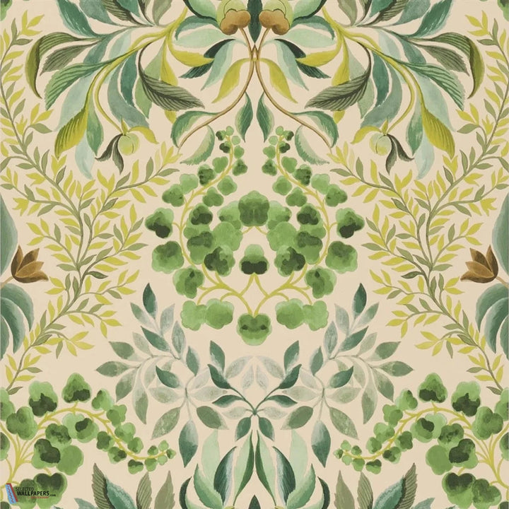 Karakusa-behang-Tapete-Designers Guild-Emerald-Rol-PDG1157/04-Selected Wallpapers