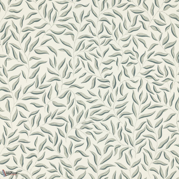 Karolina wallpaper-Sandberg-Green-Roll-Selected Wallpapers-Interiors