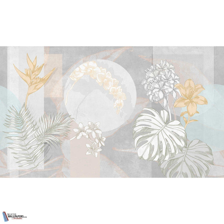 Kauai Flowers-Tecnografica-wallpaper-behang-Tapete-wallpaper-Selected Wallpapers