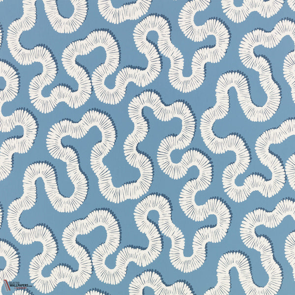Kezia behang-Romo-Boathouse Blue-Rol-Selected Wallpapers-Interiors