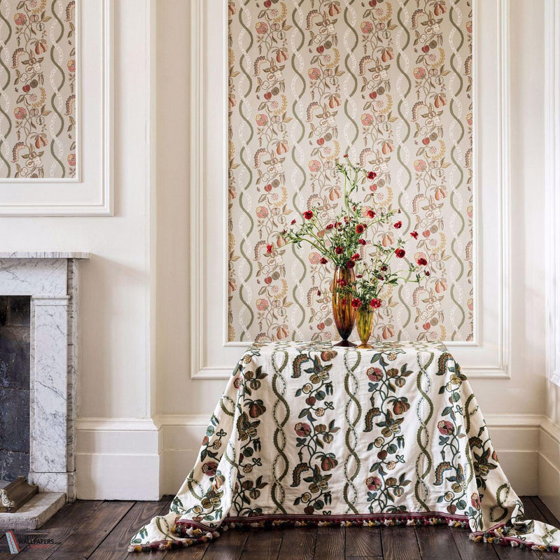 Kitchen garden papier peint de Sanderson