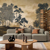 Koraku wallpaper-Casamance-Selected-Wallpapers-Interiors