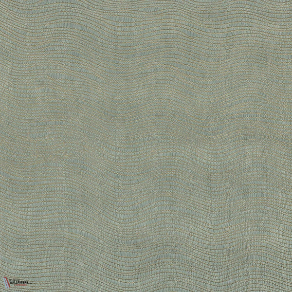 Kota Tapete-Casamance-Vert doré-Meter (M1)-Selected Wallpapers-Interiors