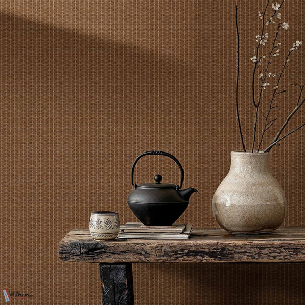 Kuba Raffia behang-Coordonne-Selected-Wallpapers-Interiors