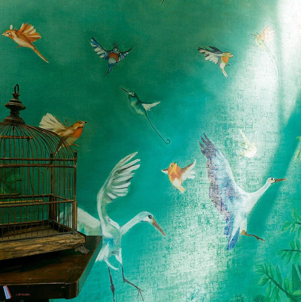 L'Envol-Pierre Frey-behang-Selected Wallpapers